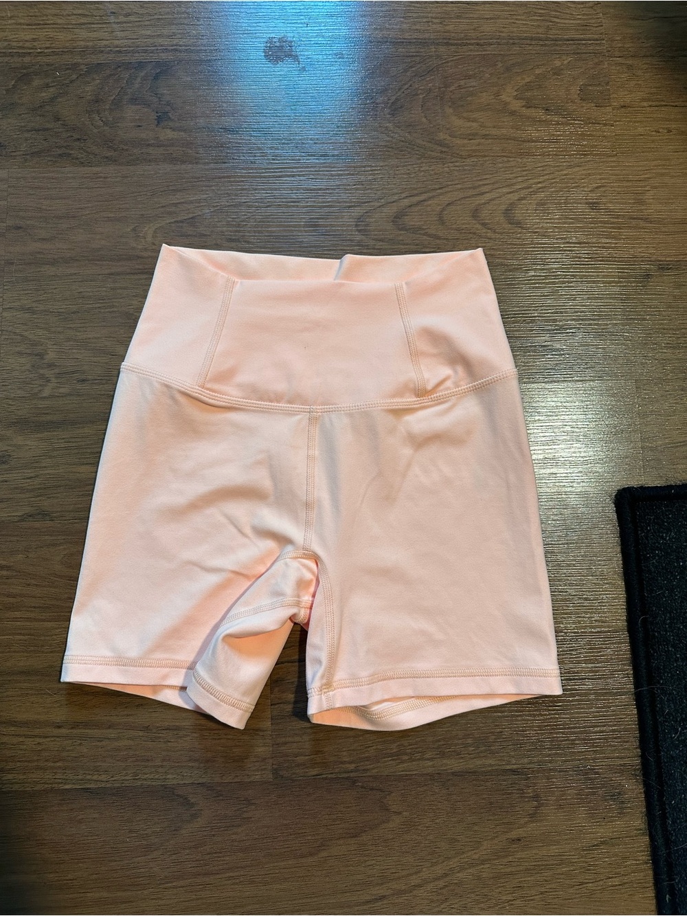Free People Peach High-Waist Bike Shorts size XS like new!
